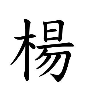 楊名字